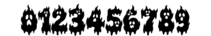 Boonie Ghost Font OTHER CHARS