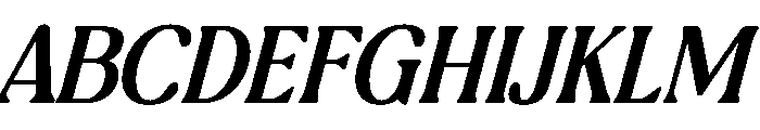 Boost Morale Italic Font UPPERCASE