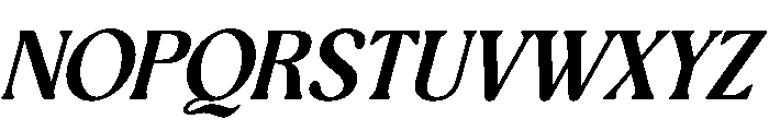 Boost Morale Italic Font UPPERCASE