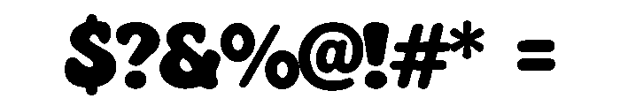 Boosta Nose Regular Font OTHER CHARS