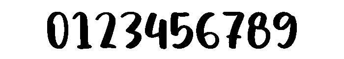 Booster Handwritten Font OTHER CHARS