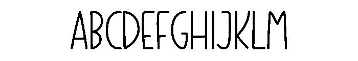 Bootiful Font UPPERCASE