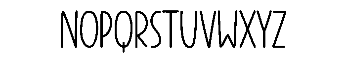 Bootiful Font UPPERCASE