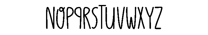 Bootiful Font LOWERCASE