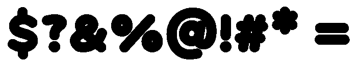 Bootsye Font OTHER CHARS