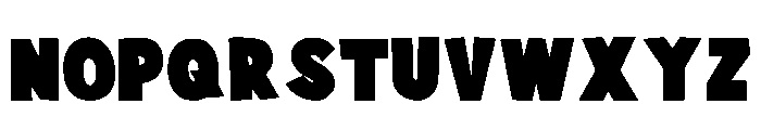 Bopster Regular Font UPPERCASE