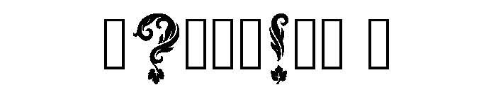Bora Regular Font OTHER CHARS