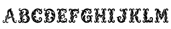 Bora Regular Font UPPERCASE
