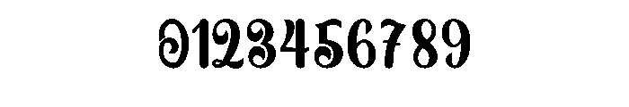 Borage Regular Font OTHER CHARS