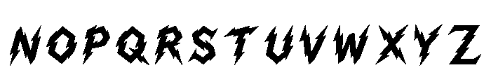 Boras Regular Font UPPERCASE