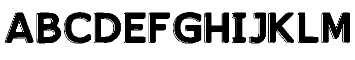Border Bold Regular FONT