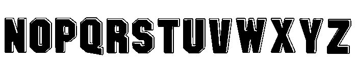 Border Varsity Regular Font UPPERCASE