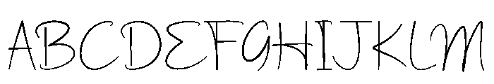 Bordnest Font UPPERCASE