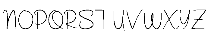 Bordnest Font UPPERCASE