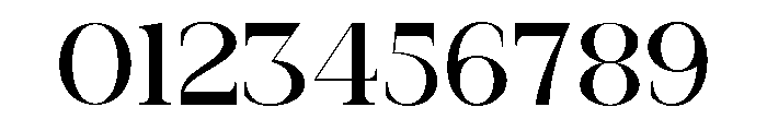 Borello Regular Font OTHER CHARS