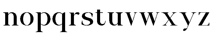 Borello Regular Font LOWERCASE