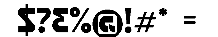Borgate Regular Font OTHER CHARS