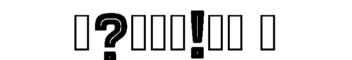 Boris Regular Font OTHER CHARS