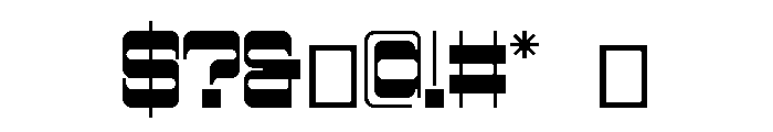 Borje Font OTHER CHARS