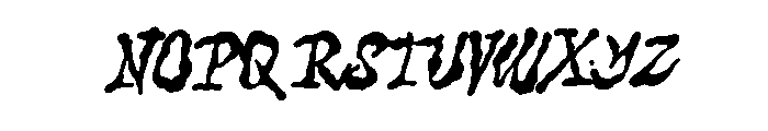 Bornea Brush Regular Font UPPERCASE
