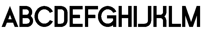 Bornis Font UPPERCASE