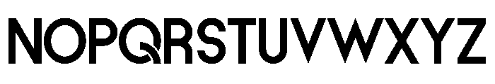 Bornis Font UPPERCASE