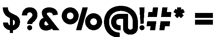 Borsen Regular Font OTHER CHARS