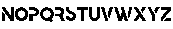 Borsen Regular Font UPPERCASE