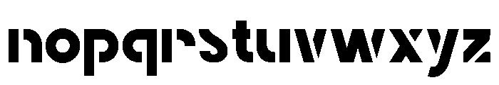 Borsen Regular Font LOWERCASE