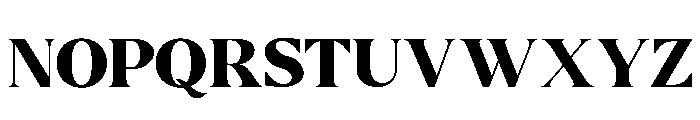 BorthTropical Font UPPERCASE