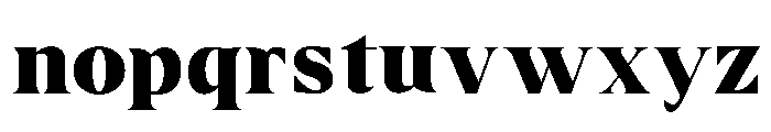 BorthTropical Font LOWERCASE