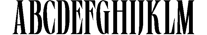 Boserich-Regular Font UPPERCASE