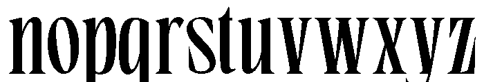 Boserich-Regular Font LOWERCASE