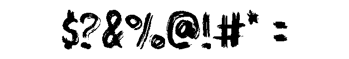 Bosgen Font OTHER CHARS