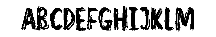 Bosgen Font UPPERCASE