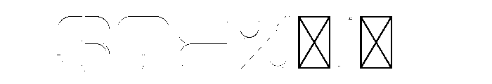Bosnia Outline Font OTHER CHARS