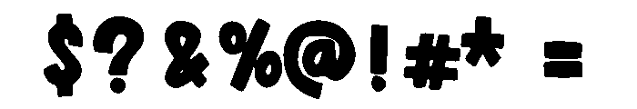 Boss Smile Regular Font OTHER CHARS