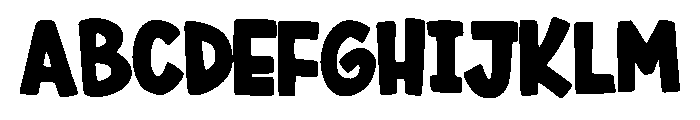 Boss Smile Regular Font UPPERCASE