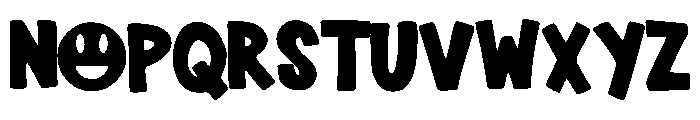 Boss Smile Regular Font UPPERCASE
