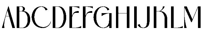 Bostaire Font UPPERCASE