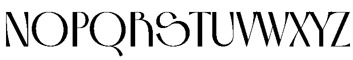 Bostaire Font UPPERCASE
