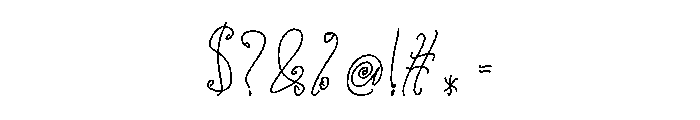 Bostani Robsteria Regular Font OTHER CHARS