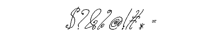 Bostani Robsteria Slant Regular Font OTHER CHARS