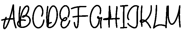 Bostani Font UPPERCASE