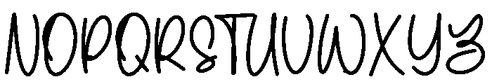 Bostani Font UPPERCASE