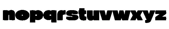 Bostaro Font LOWERCASE