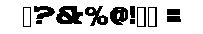 Boston School Regular Font OTHER CHARS