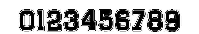 Boston Varsity Regular Font OTHER CHARS