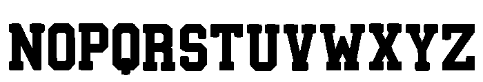 Boston Vintage Regular Font UPPERCASE