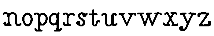 Botanical_Elegance Font LOWERCASE